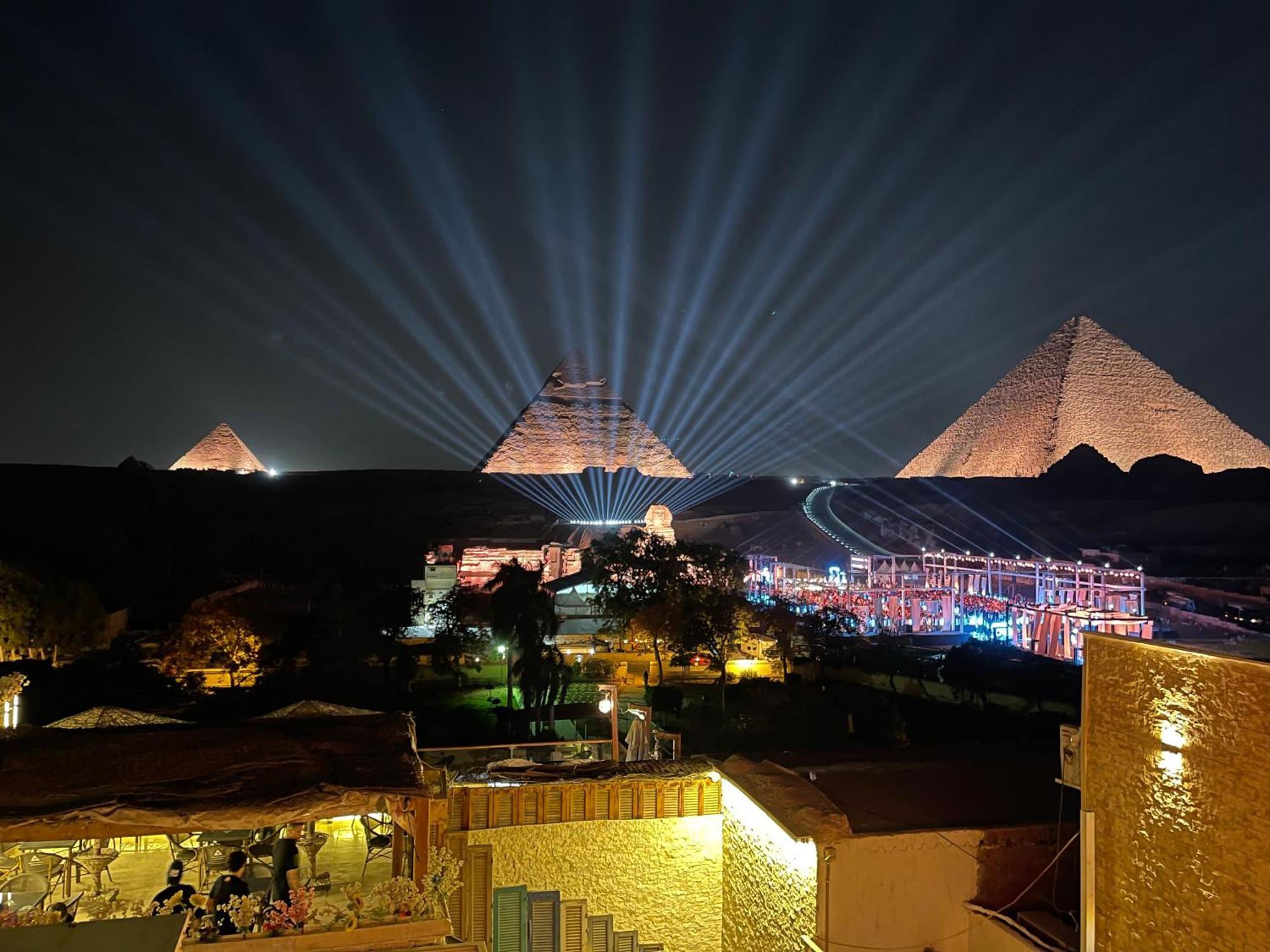 Basha Pyramids Inn Kafret el-Gabal 外观 照片