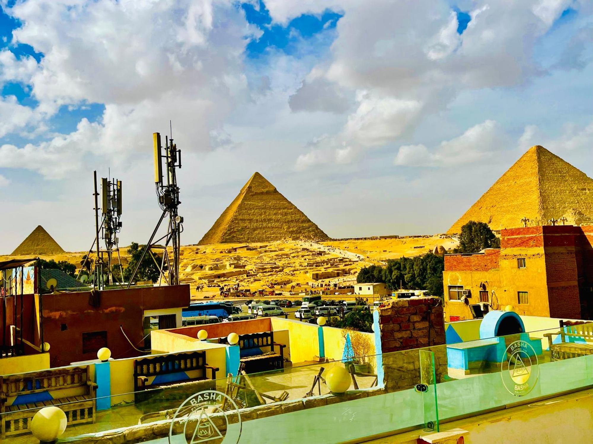 Basha Pyramids Inn Kafret el-Gabal 外观 照片